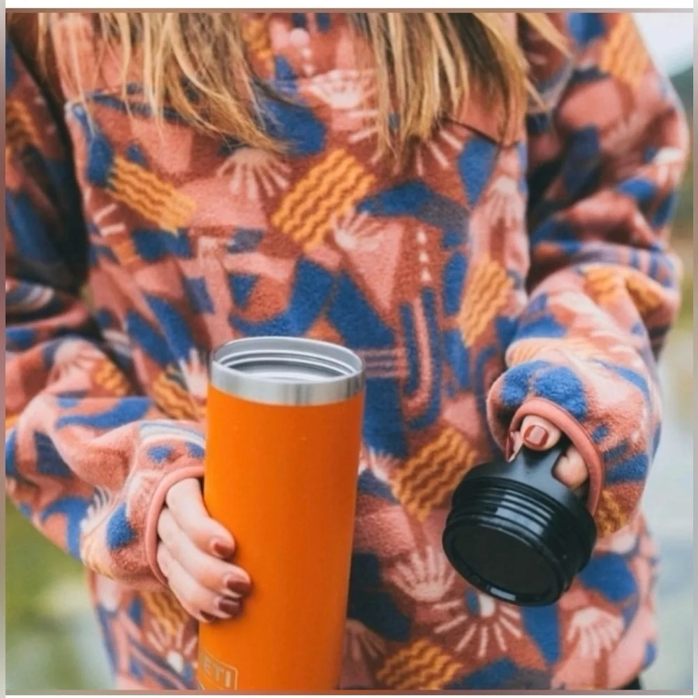 NWOT RARE Patagonia Synchilla Snap T Canyon Block Big Sisu Fleece Pullover Sz Xs - Picture 9 of 11